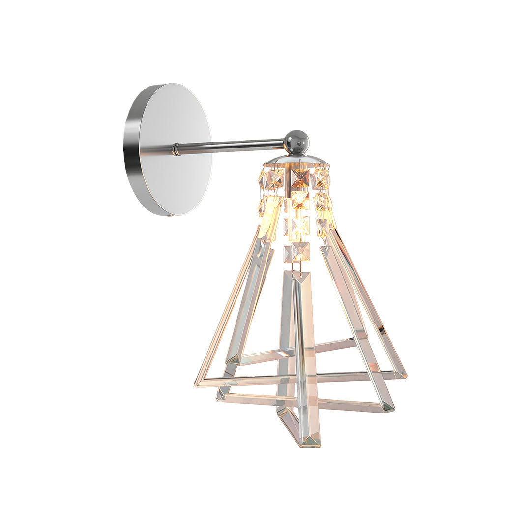 Crystal Wall Lights Modern Luxury Solid Copper Lamp