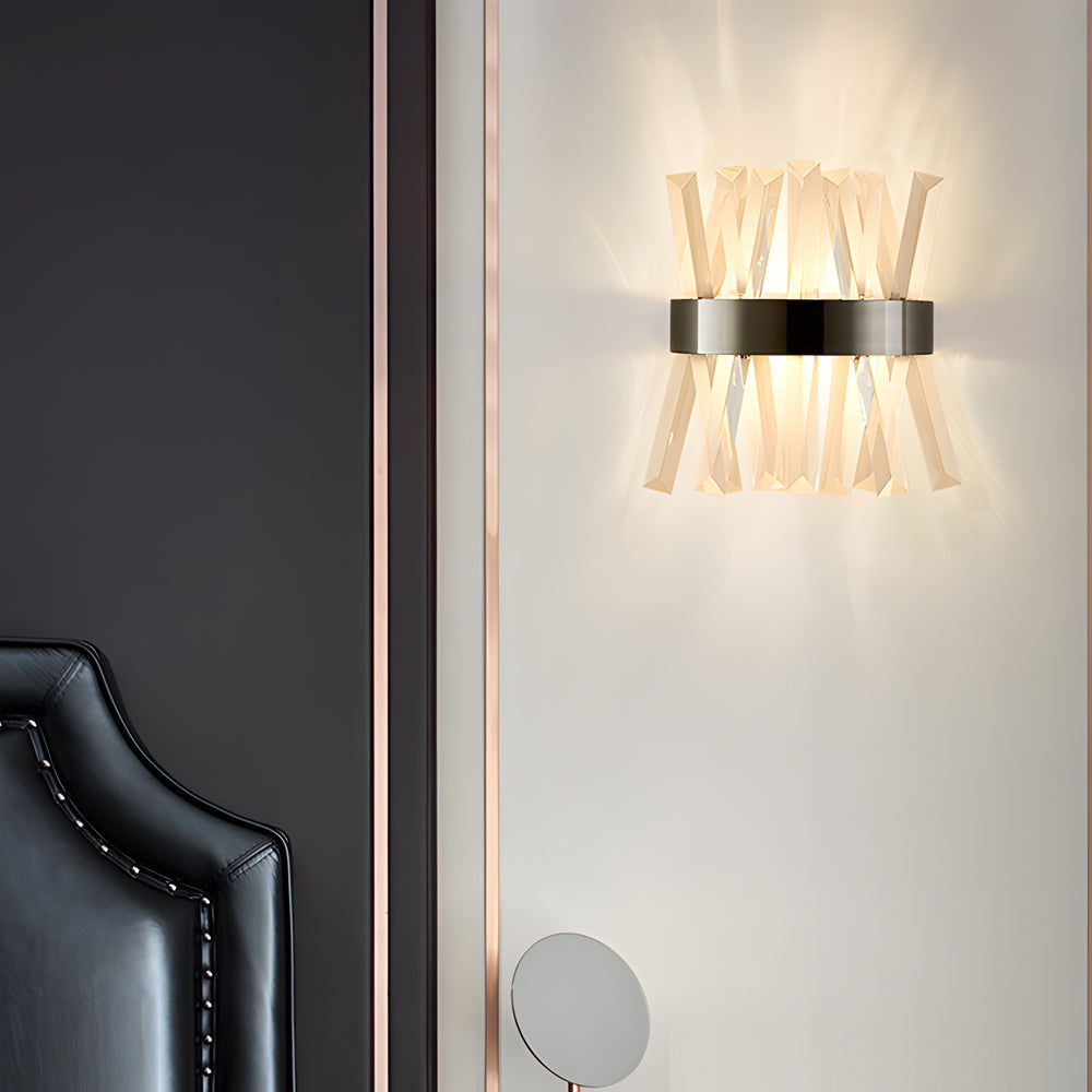 Contemporary Crystal Wall Sconces Nordic Style Creative Luxury Light