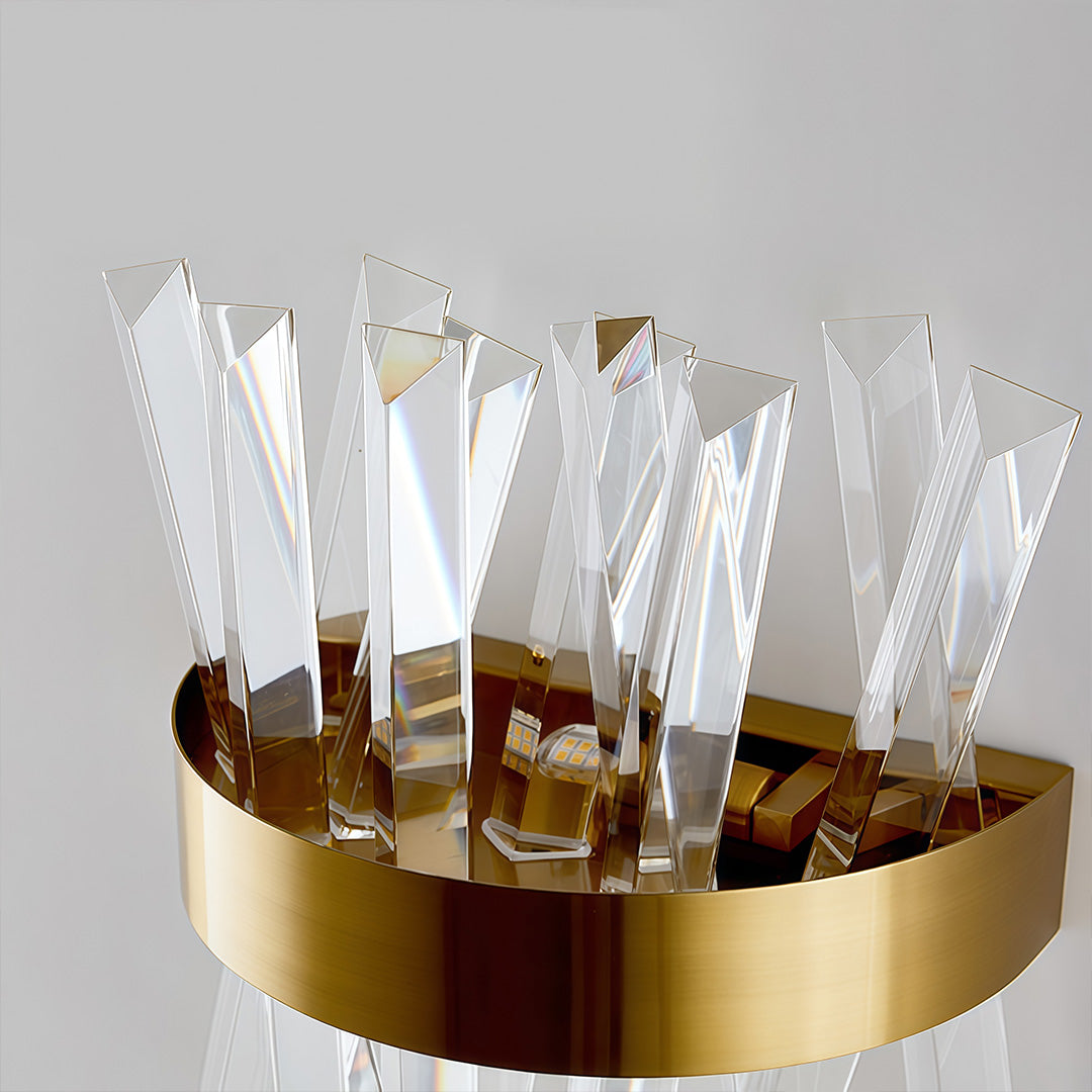 Contemporary Crystal Wall Sconces Nordic Style Creative Luxury Light