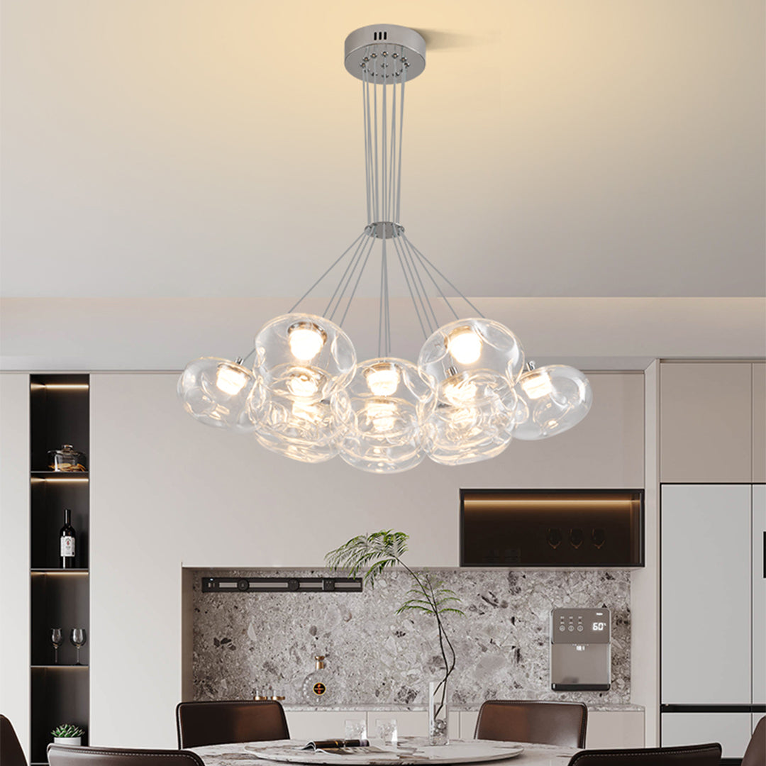 Minimalist LED Multi Light Chandelier Full Starry Sky Modern