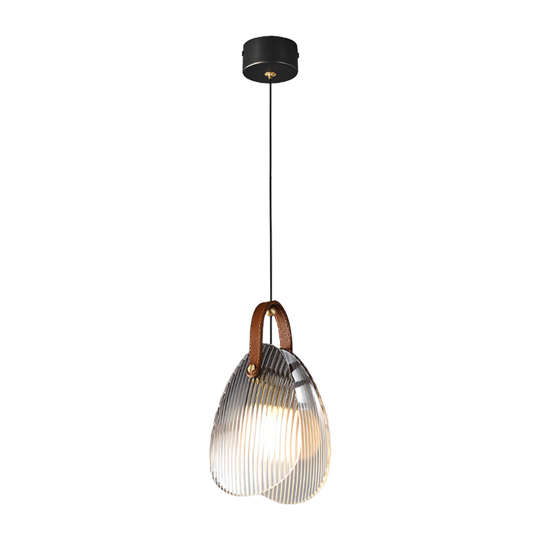 Hanging Glass Pendant Lights Nordic LED Pearl Shell Ceiling Light
