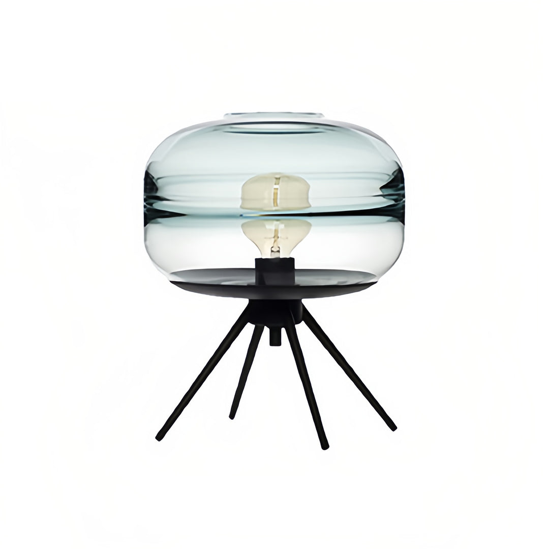 Glass Small Table Lamp Modern Nordic Four Legged Accent Lamp