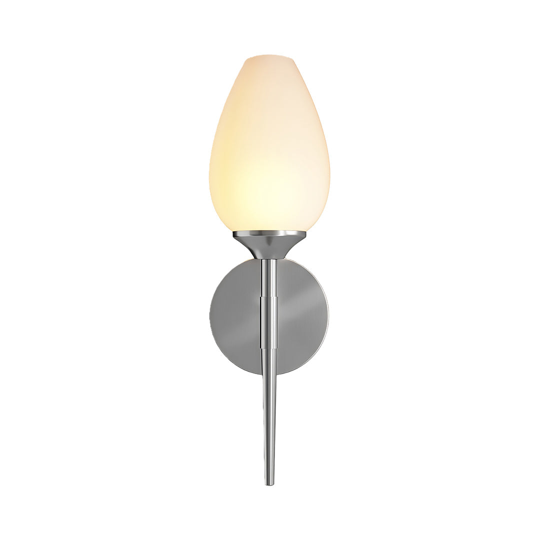 Glass Wall Lights Full Copper American-Style Lamp