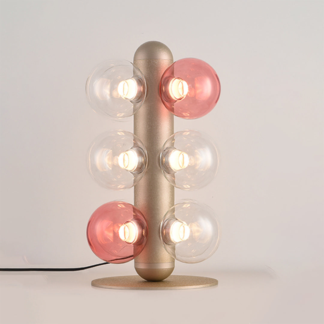 Minimalist LED Glass Bubble Table Lamp Multi-ball Decorative Lamp