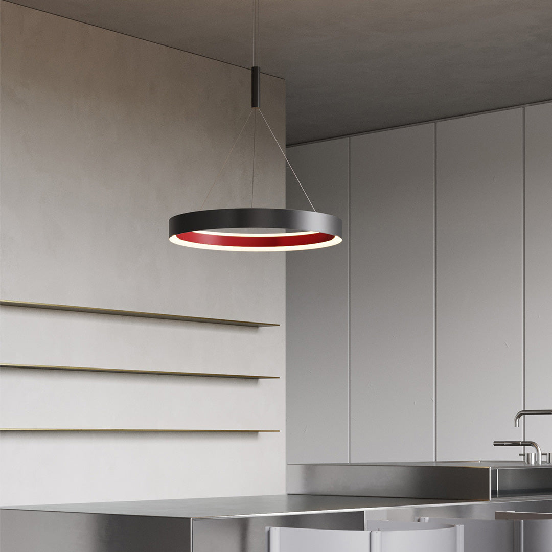 Modern Ring Chandelier Minimalist Creative Ceiling Light