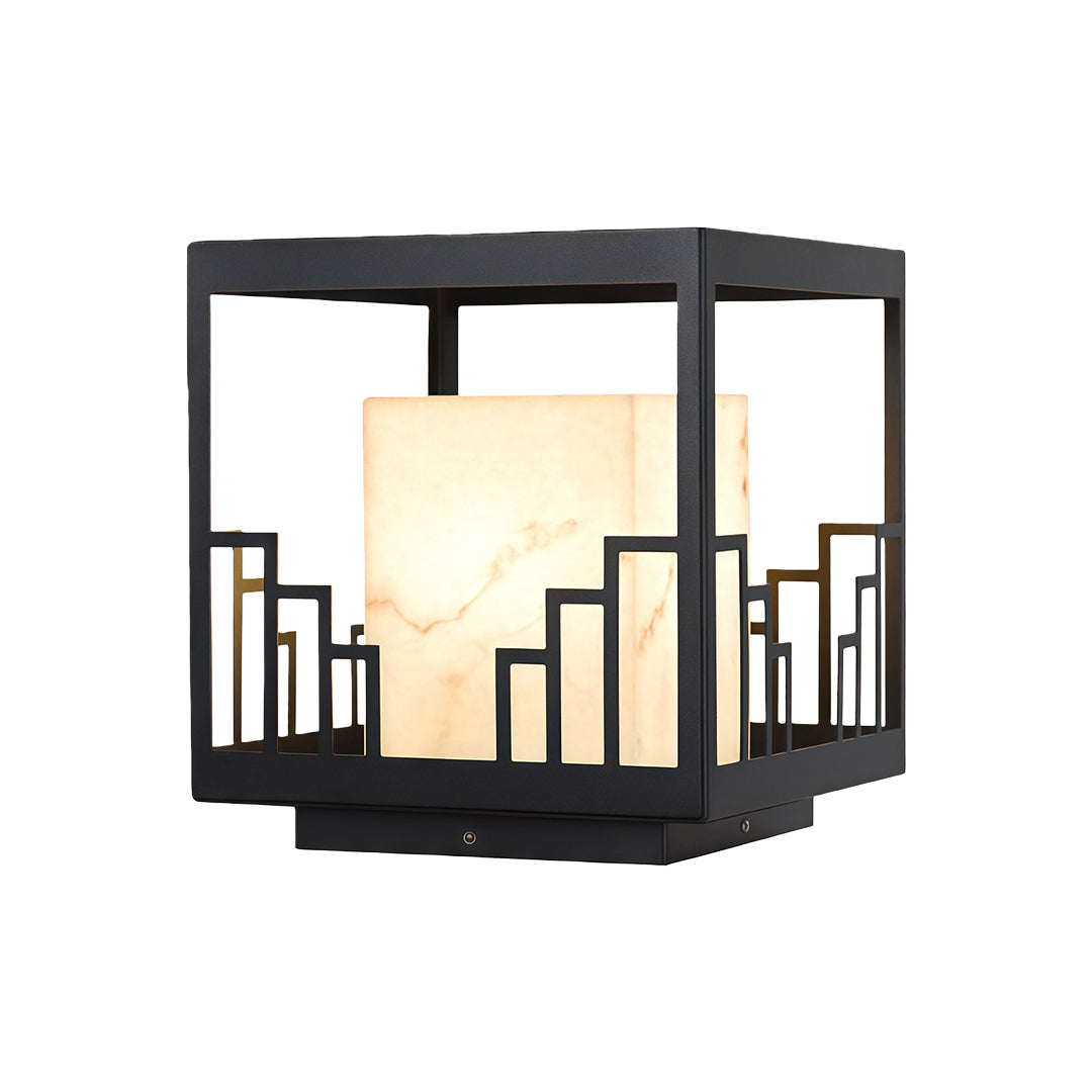 Outdoor Pillar Light Minimalist Waterproof Metal Light