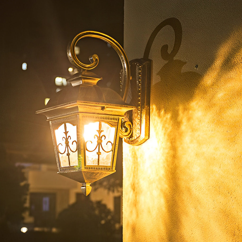 Contemporary Outdoor Wall Light Waterproof Elegant LED Lamp