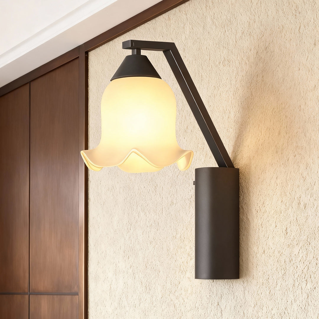 Flower Wall Sconce Landscape Decorative Garden Light