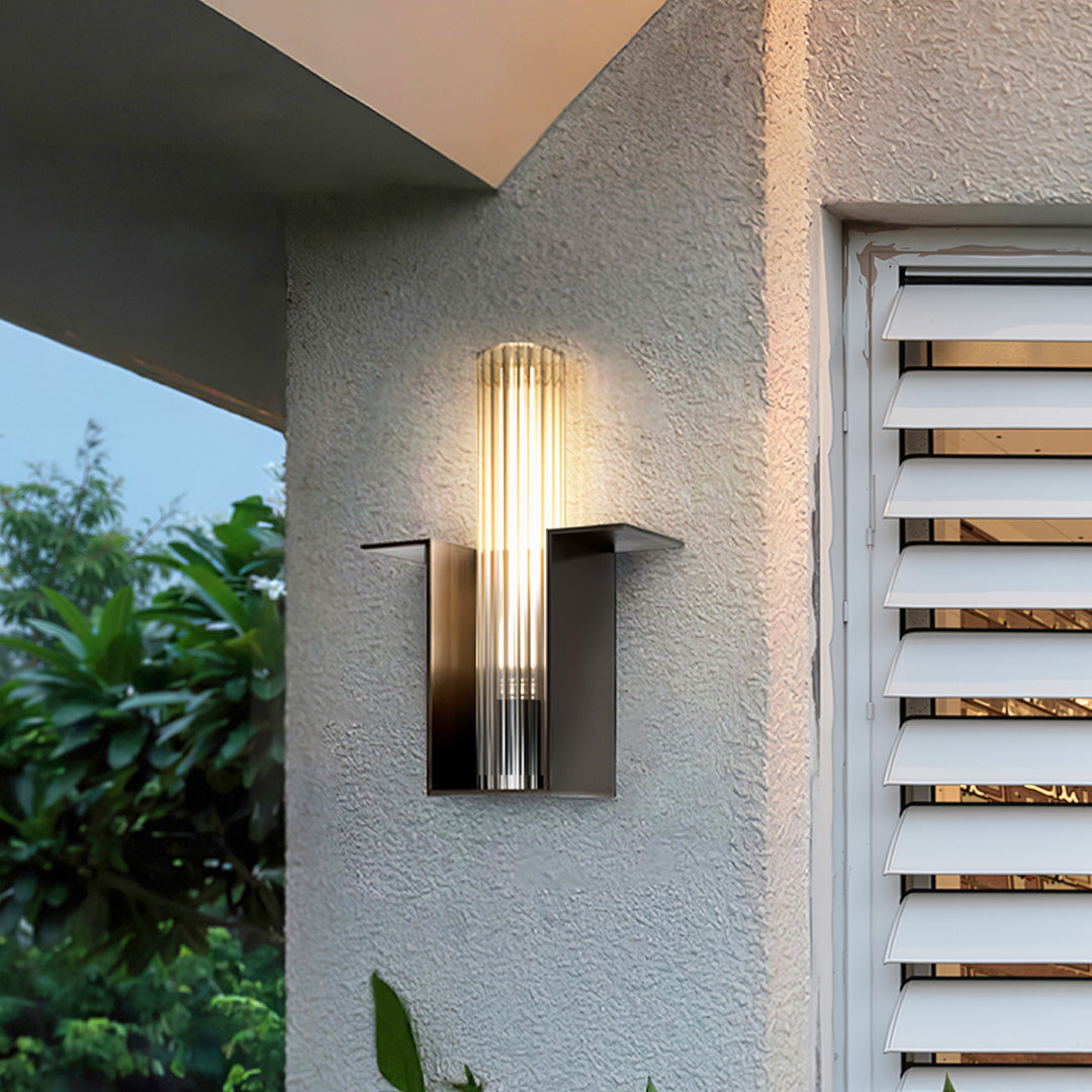 Light Outdoor Wall Waterproof Decorative Metal Lamp