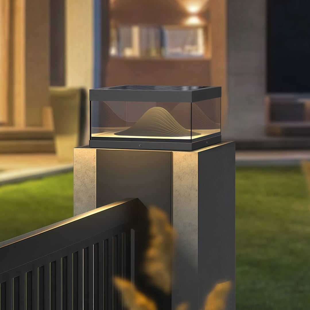 Outdoor Pillar Lighting Fixtures Landscape Waterproof Light
