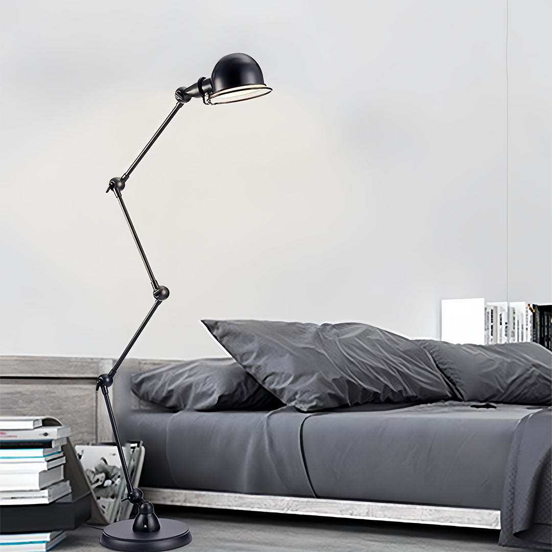 Reading Floor Lamps for Living Room Industrial Task Standing Lamp