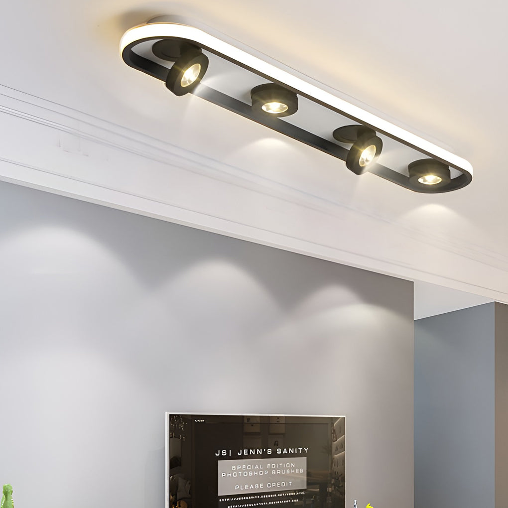Corridor Ceiling Light Elliptical LED Adjustable Angle Light