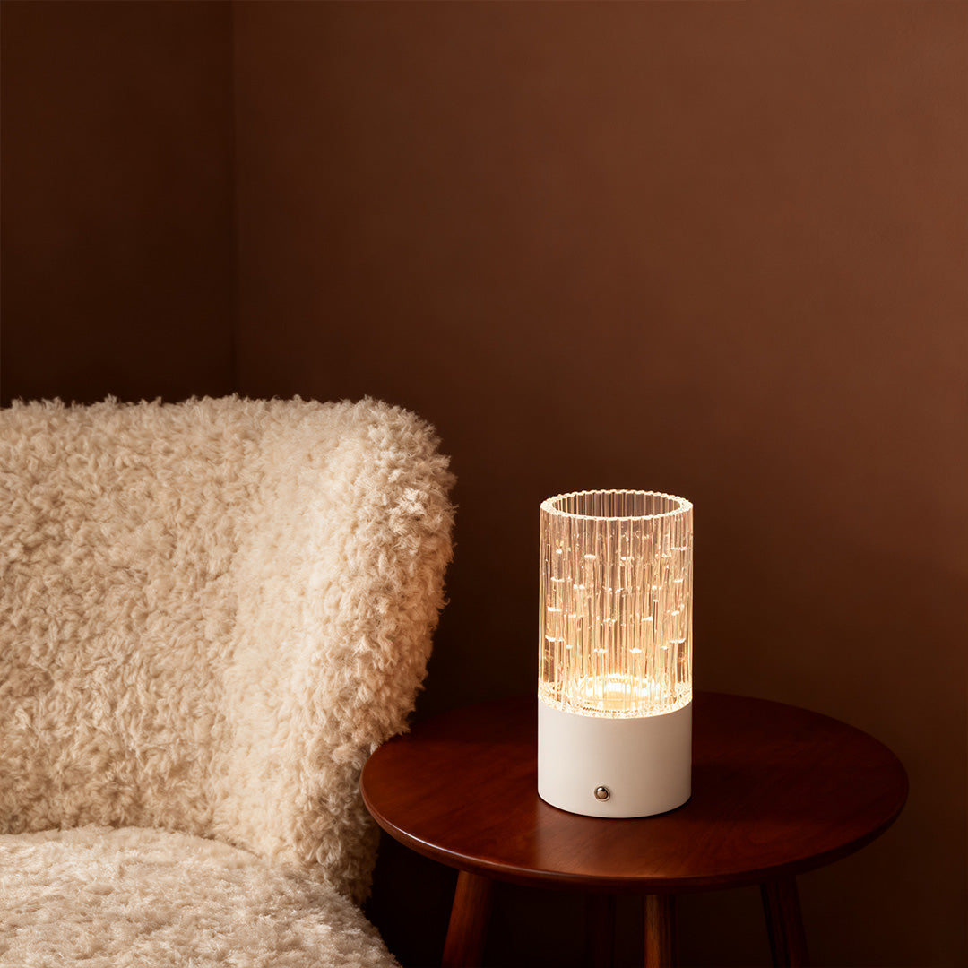 Deco Table Lamp with ABS and PS Material Artistic Vase Light