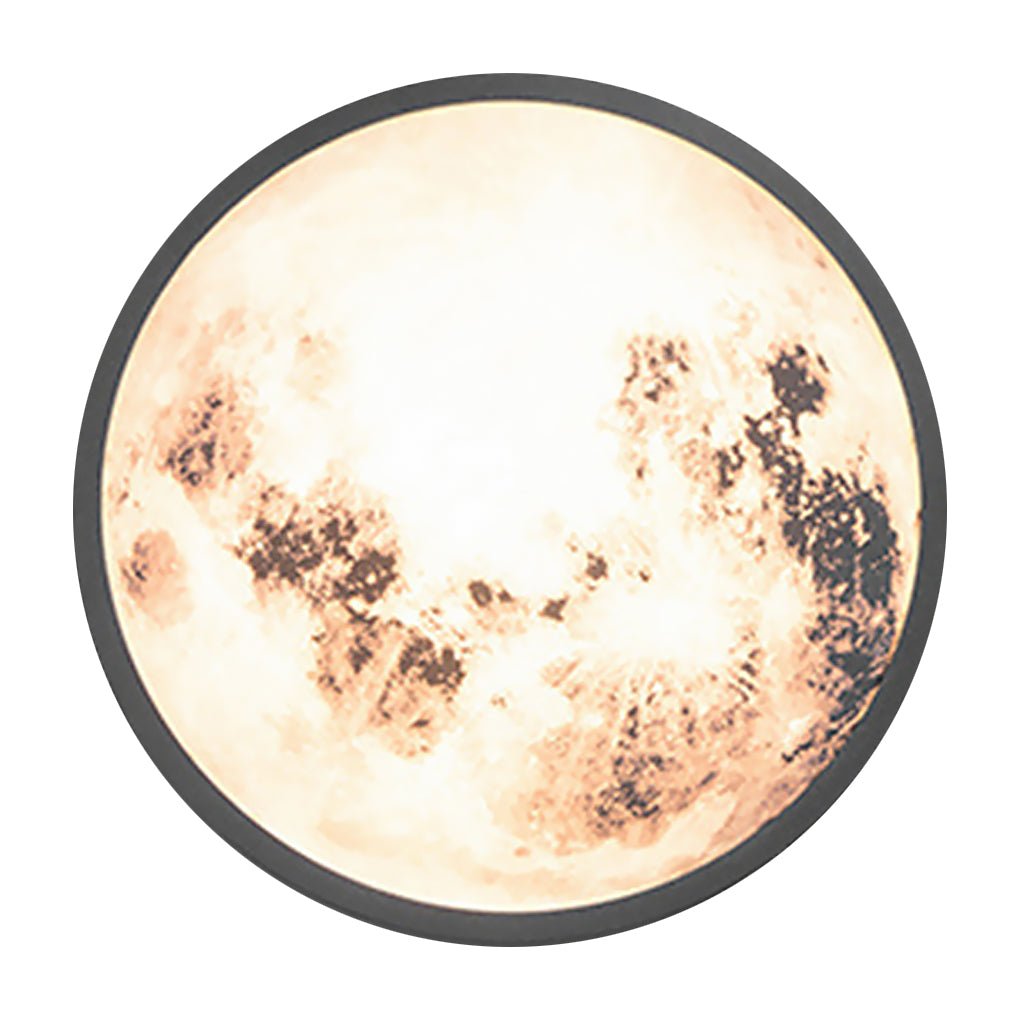 Modern Moon Wall Light Creative Outdoor Waterproof LED Light