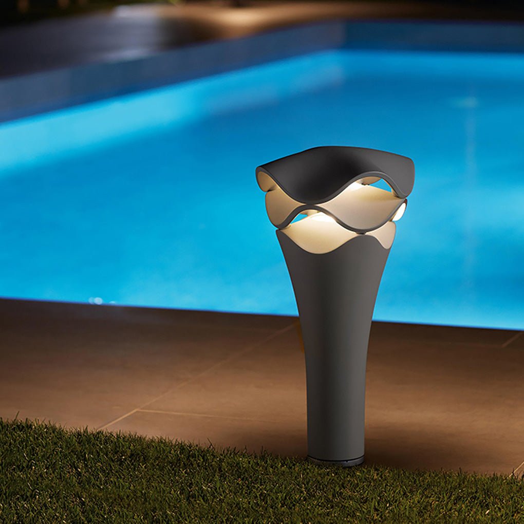 Multi-Functional Layered Design Outdoor Lights Waterproof LED Landscape Lighting