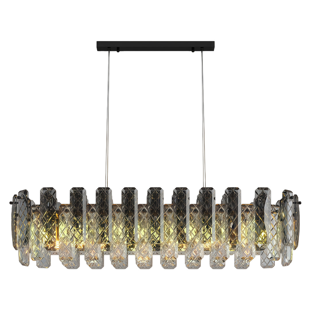 Contemporary Crystal Chandeliers LED Ceiling Light