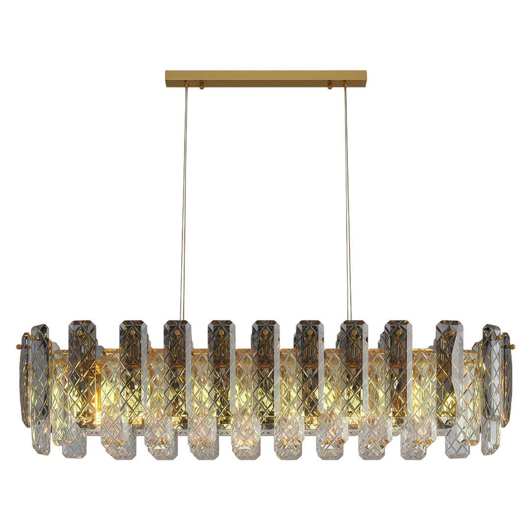 Contemporary Crystal Chandeliers LED Ceiling Light