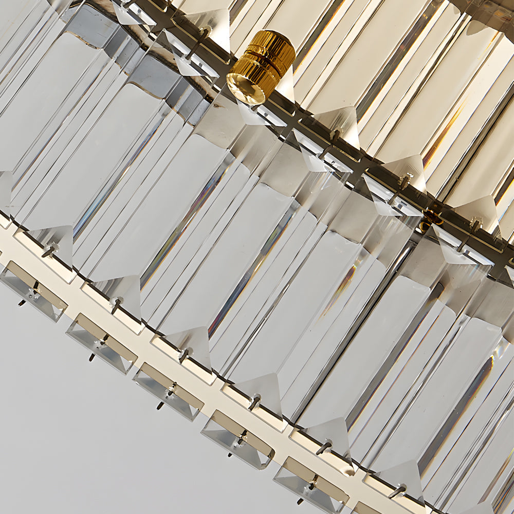Crystal Ring Ceiling Light Modern Dimmable LED Luxury Light