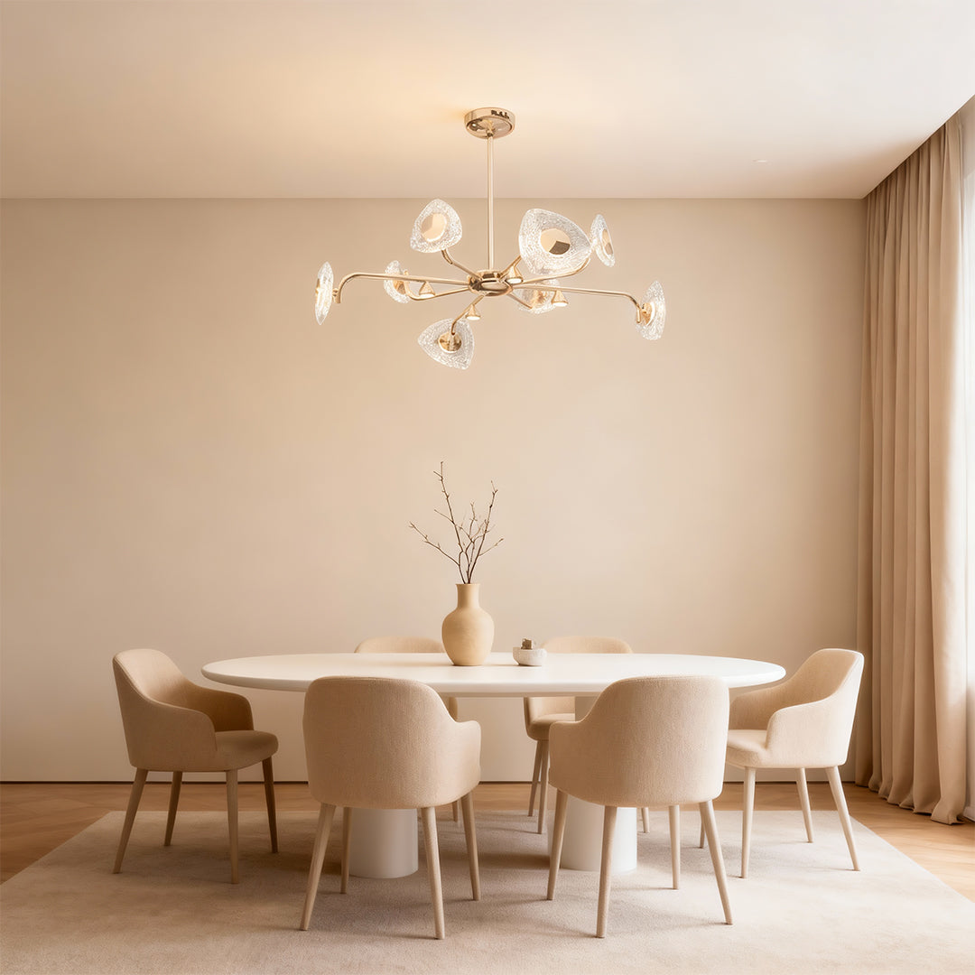 Crystal Vintage Chandelier Creative LED Ceiling Light