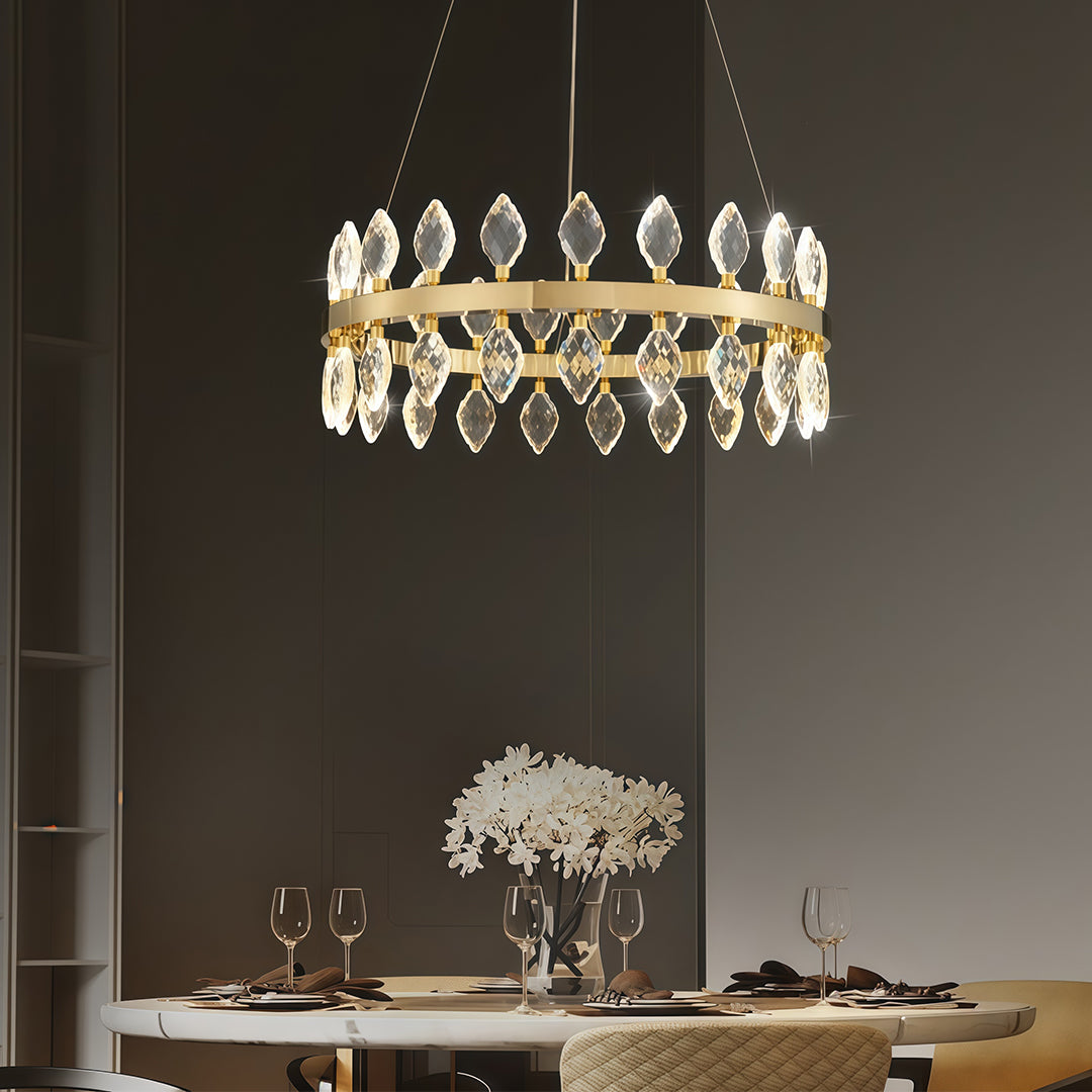 Crystorama Chandeliers Italian Style Luxury Ceiling Light