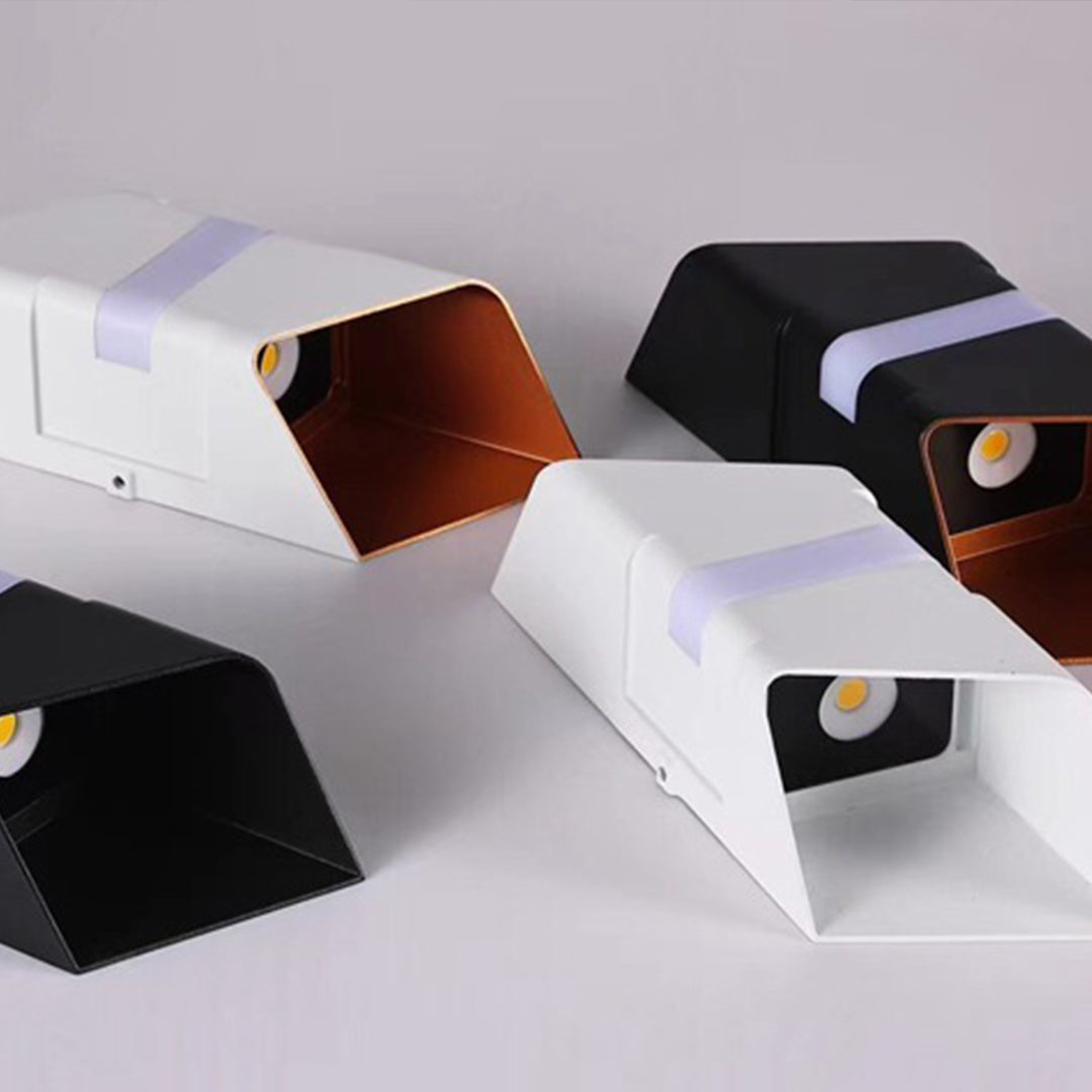 Square Tube LED Up And Down Outdoor Wall Lights