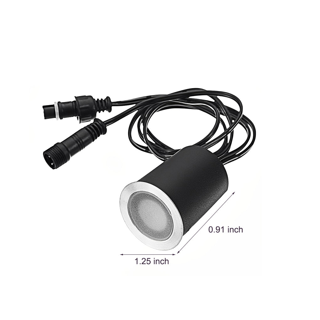 16 PCS In-Ground Paver Lights Waterproof Recessed Lights