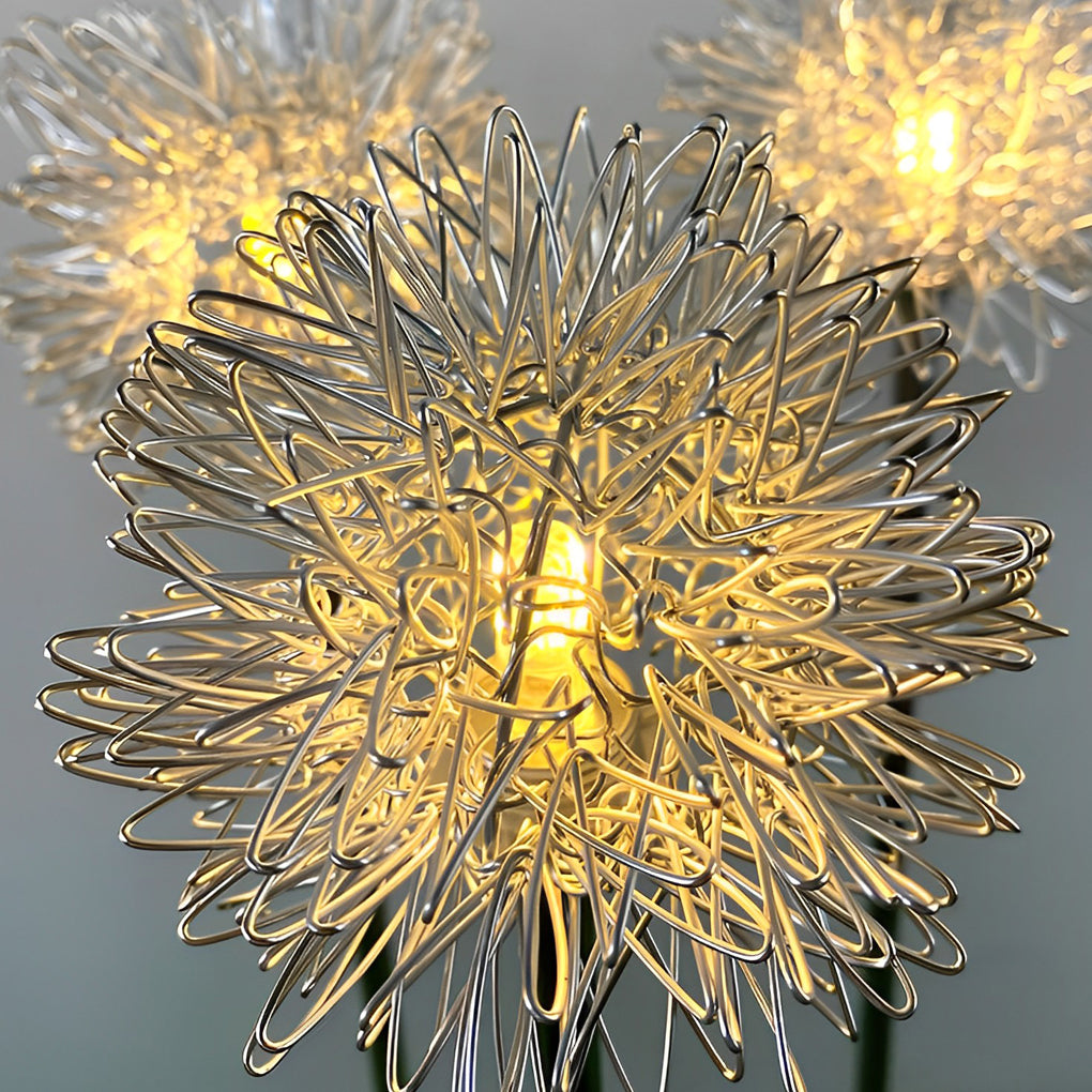 Dandelion Landscape Lights Modern Solar Garden Path Light