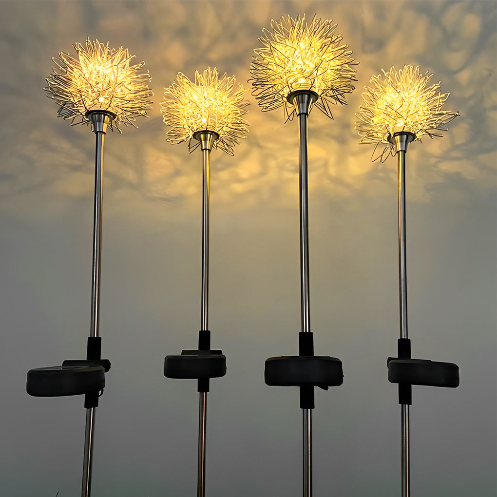 Dandelion Landscape Lights Modern Solar Garden Path Light