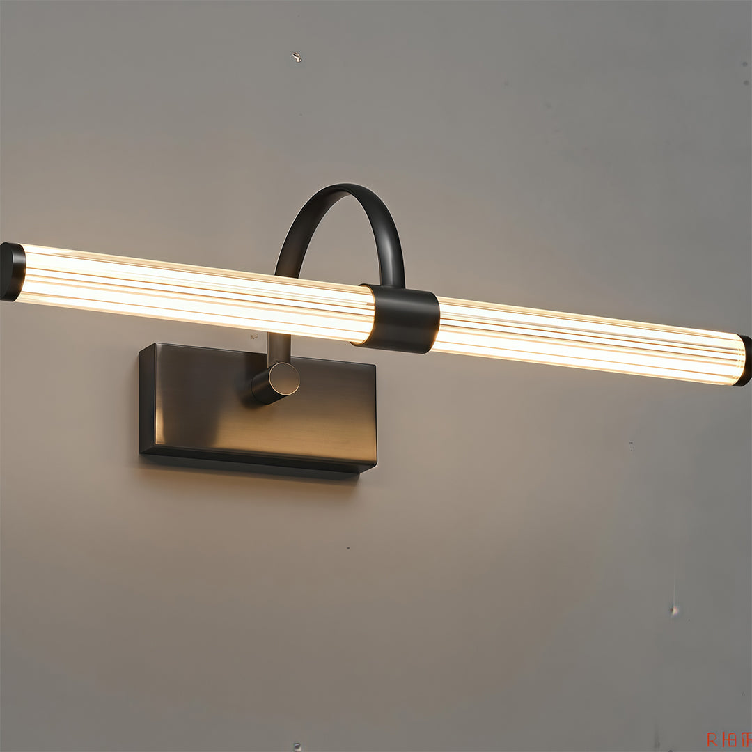 Bathroom Vanity Wall Light Nordic Full Copper Long Bar Light