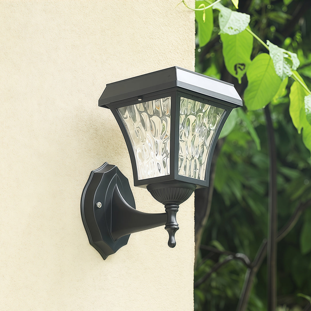 Solar Outdoor Sconce Lights Waterproof Garden Light