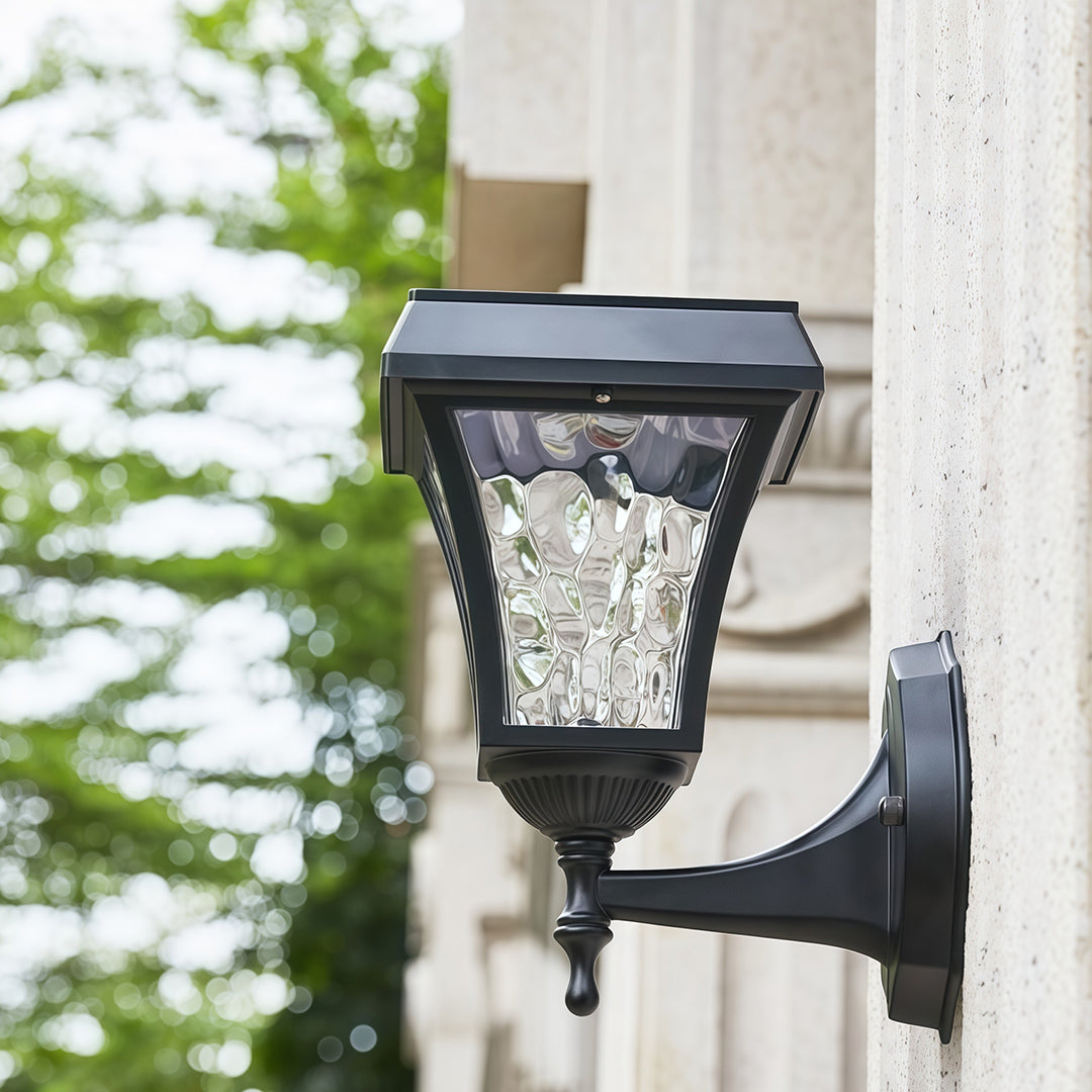 Solar Outdoor Sconce Lights Waterproof Garden Light