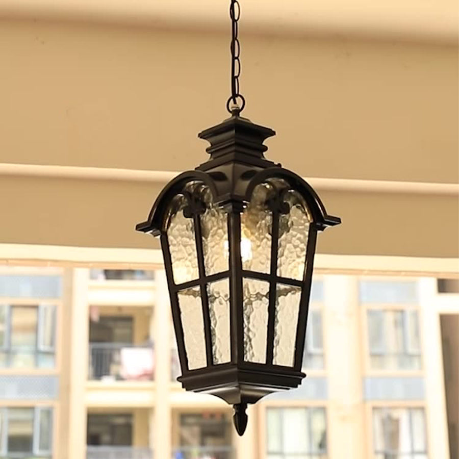 Waterproof Outdoor Ceiling Porch Light Cast Aluminum American Style
