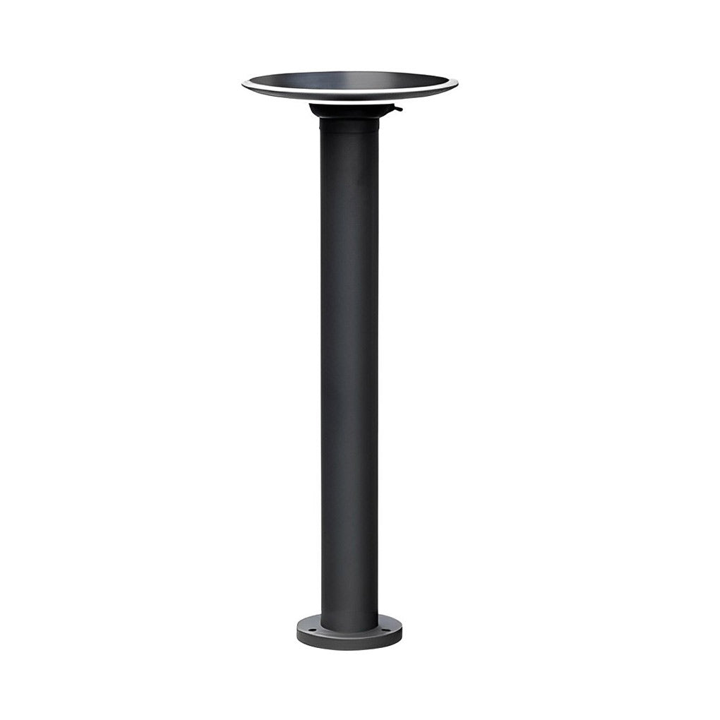 Decorative Solar Path Lights Modern Black Garden Light