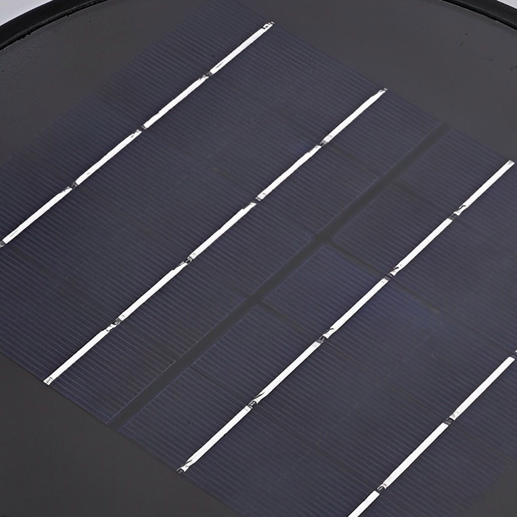 Decorative Solar Path Lights Modern Black Garden Light