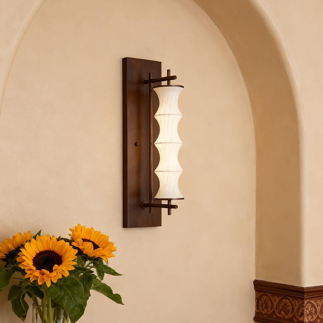 Vintage Light Wall Sconce Charming Bamboo Node Wall Light