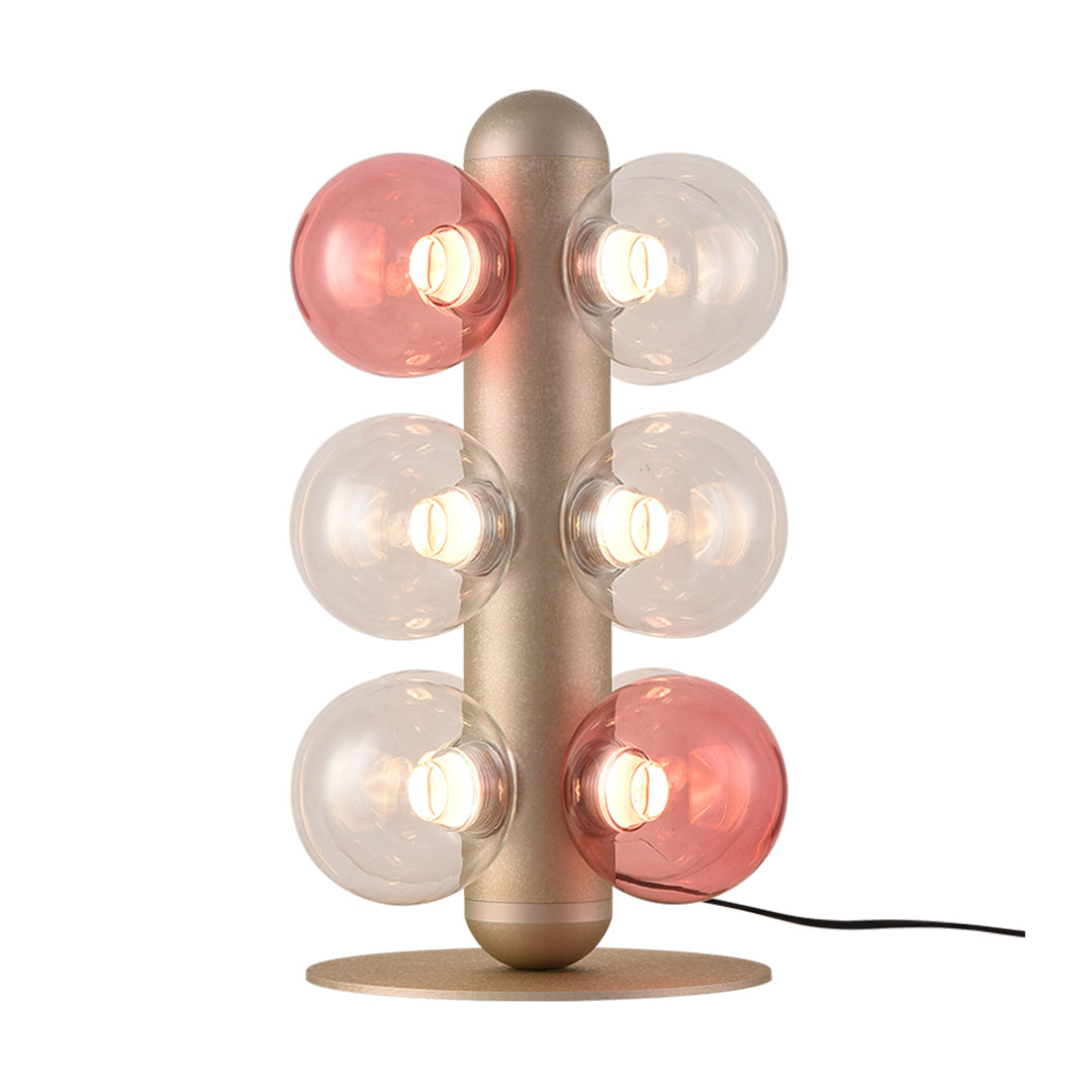 Minimalist LED Glass Bubble Table Lamp Multi-ball Decorative Lamp