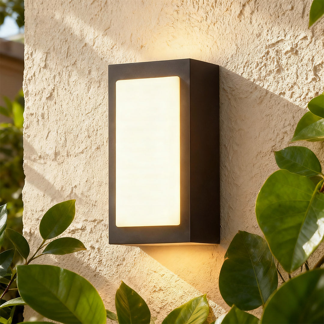 Black Sconce Wall Lights Minimalist Modern Waterproof Lamp
