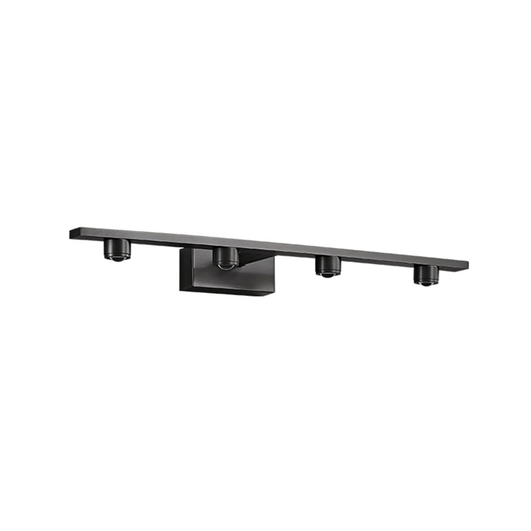 Black Vanity Lights For Bathroom Minimalist LED Mirror Cabinet Light
