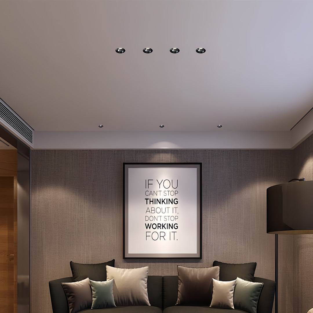 Indoor LED Spotlight Deep Anti-Reflective Ceiling Light