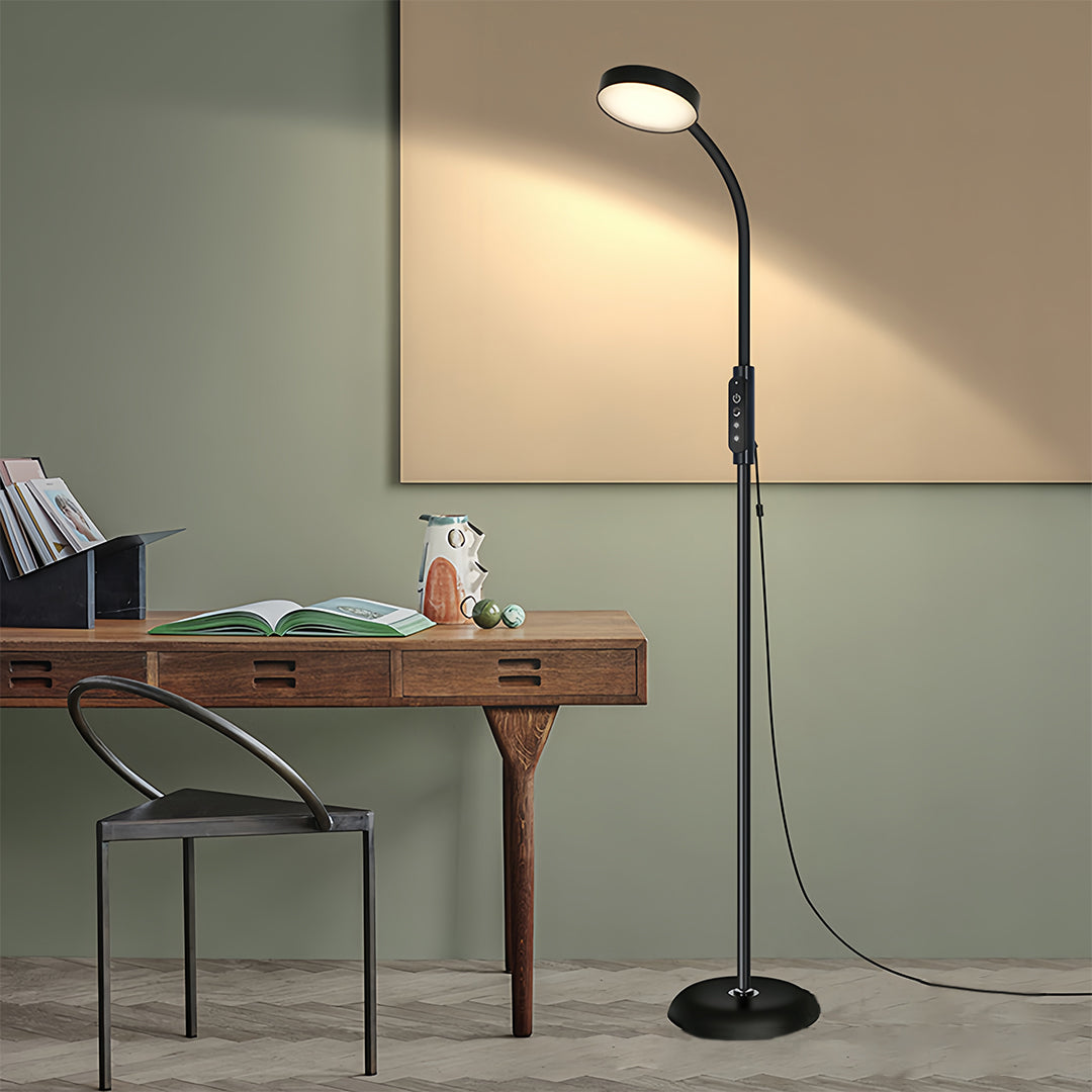 LED Reading Floor Lamp Minimalist Task Light LED Standing Lamp