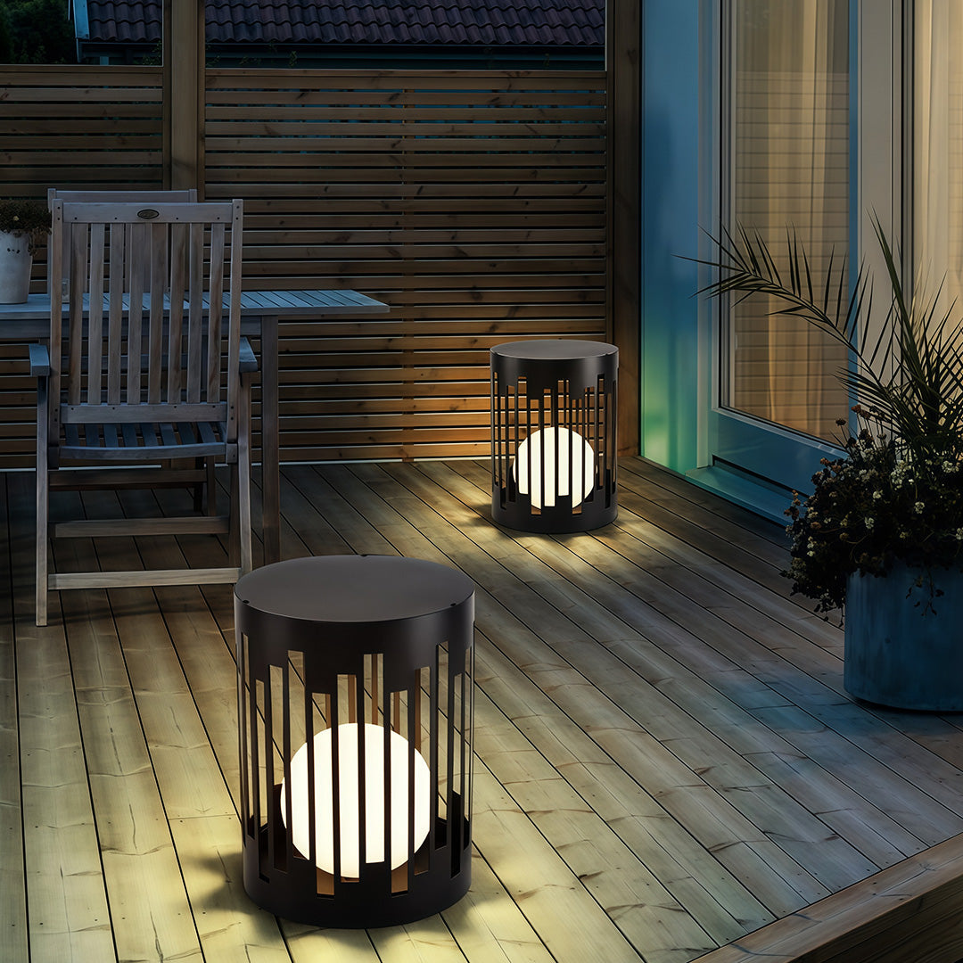 Outdoor Lantern Light Waterproof Garden Metal Light