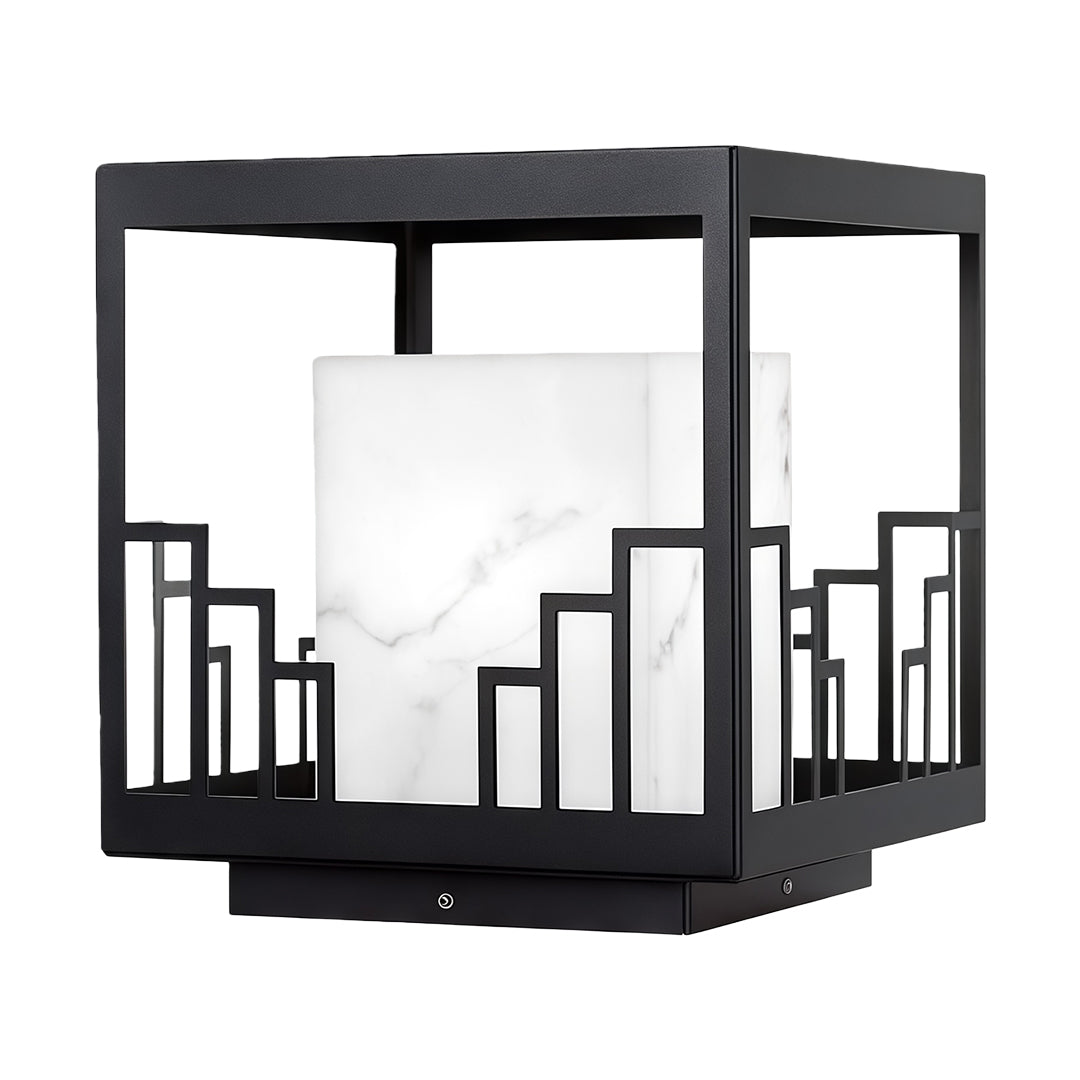 Outdoor Pillar Light Minimalist Waterproof Metal Light