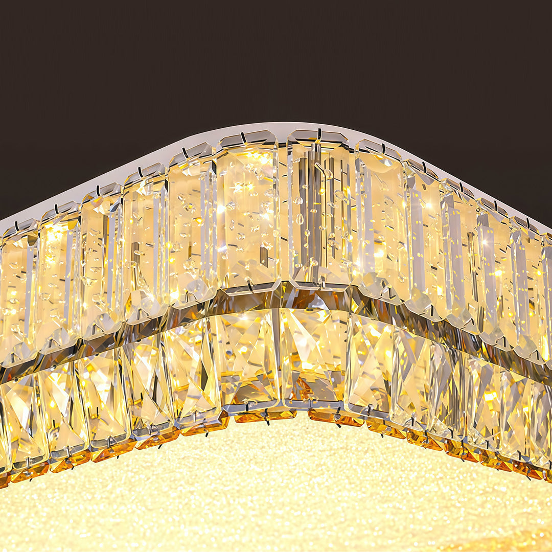 Contemporary Flush Mount Lighting wide-spectrum LED Lamp