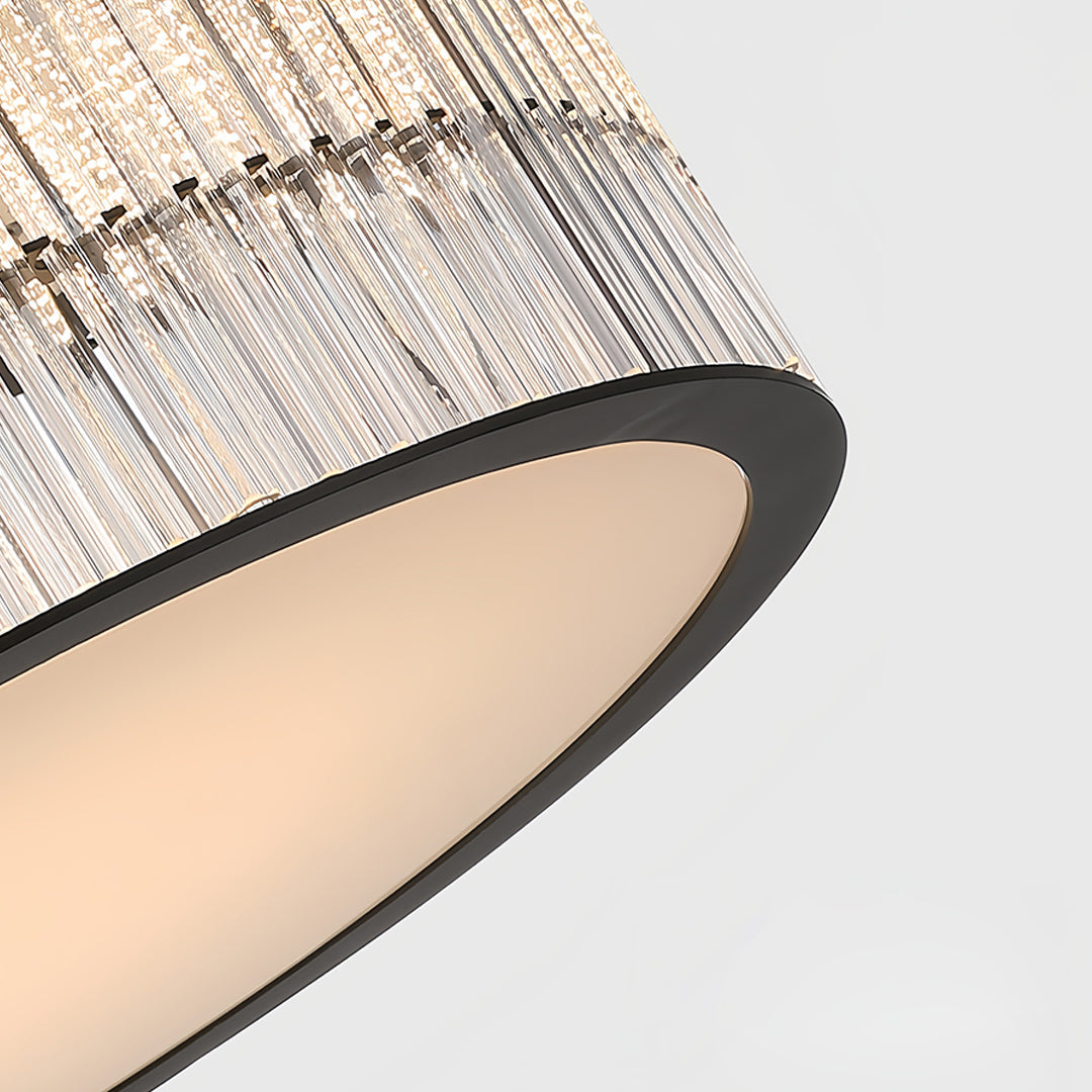 Crystal Flush Mount Ceiling Lights Modern Minimalist Glass Light