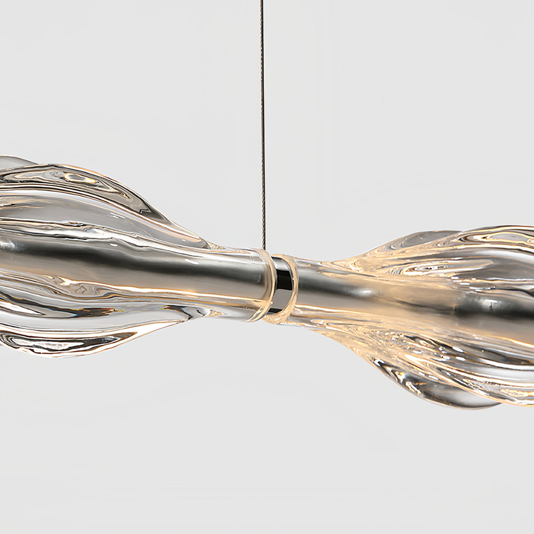 Crystal Pendant Lights for Kitchen Island Modern Minimalist LED Light