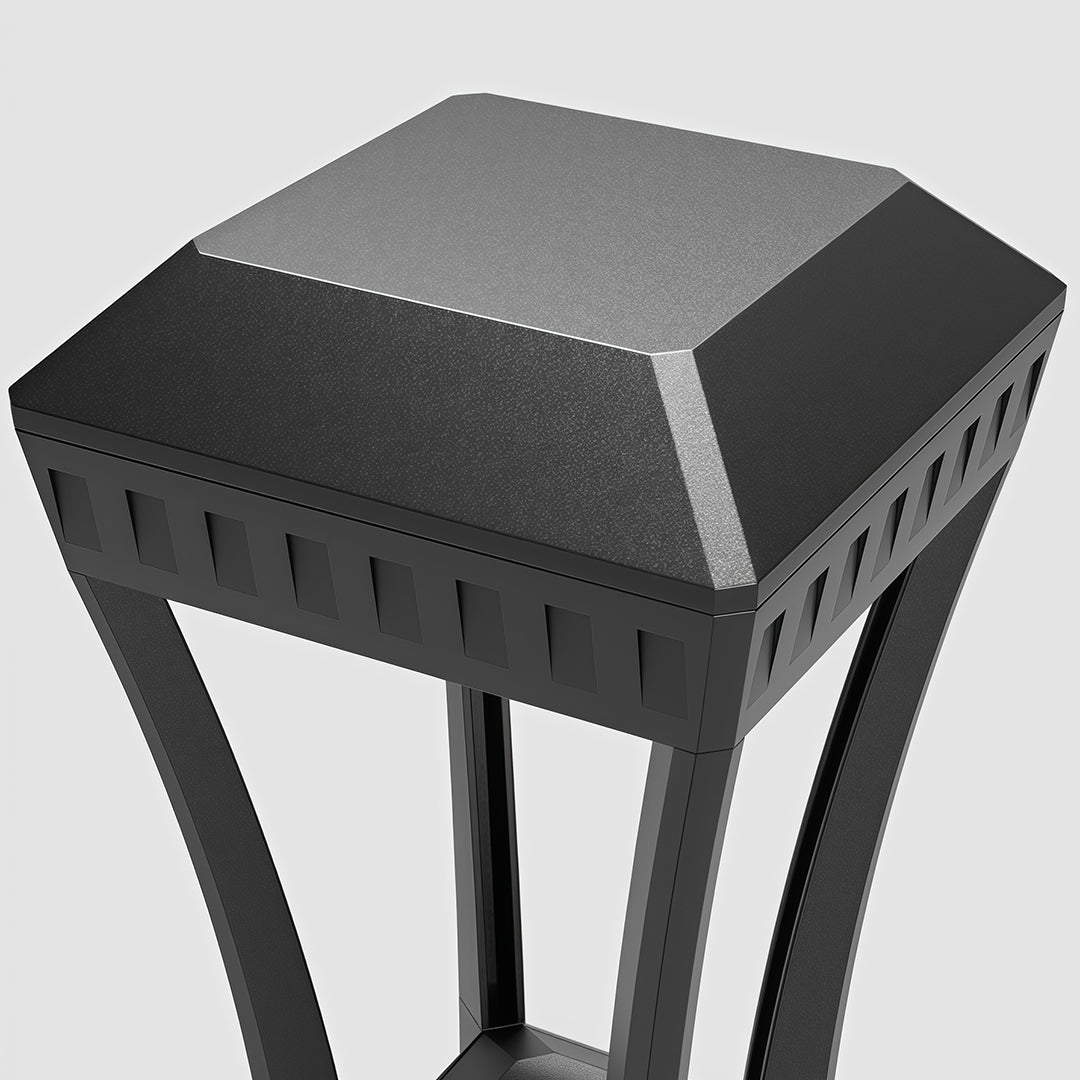 Modern Bollard Lights Geometric Outdoor Waterproof Landscape Light
