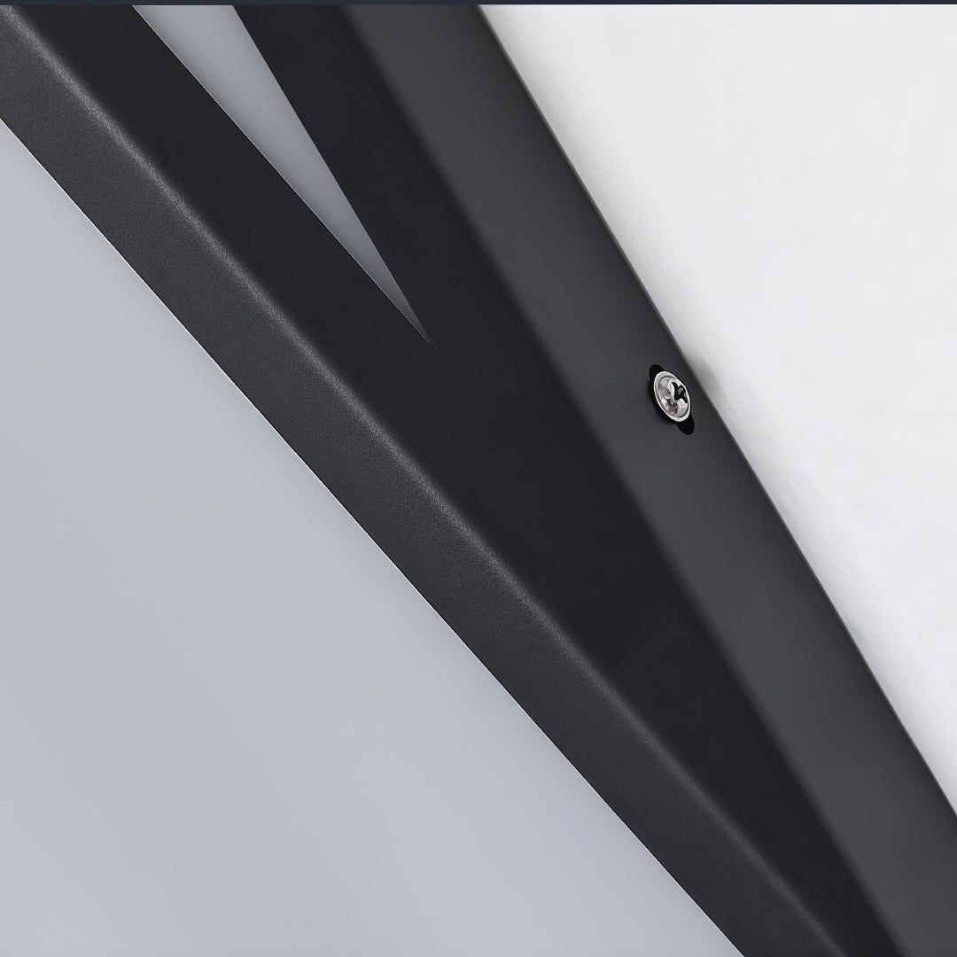Exterior Wall Light Black Modern Metal Waterproof Light