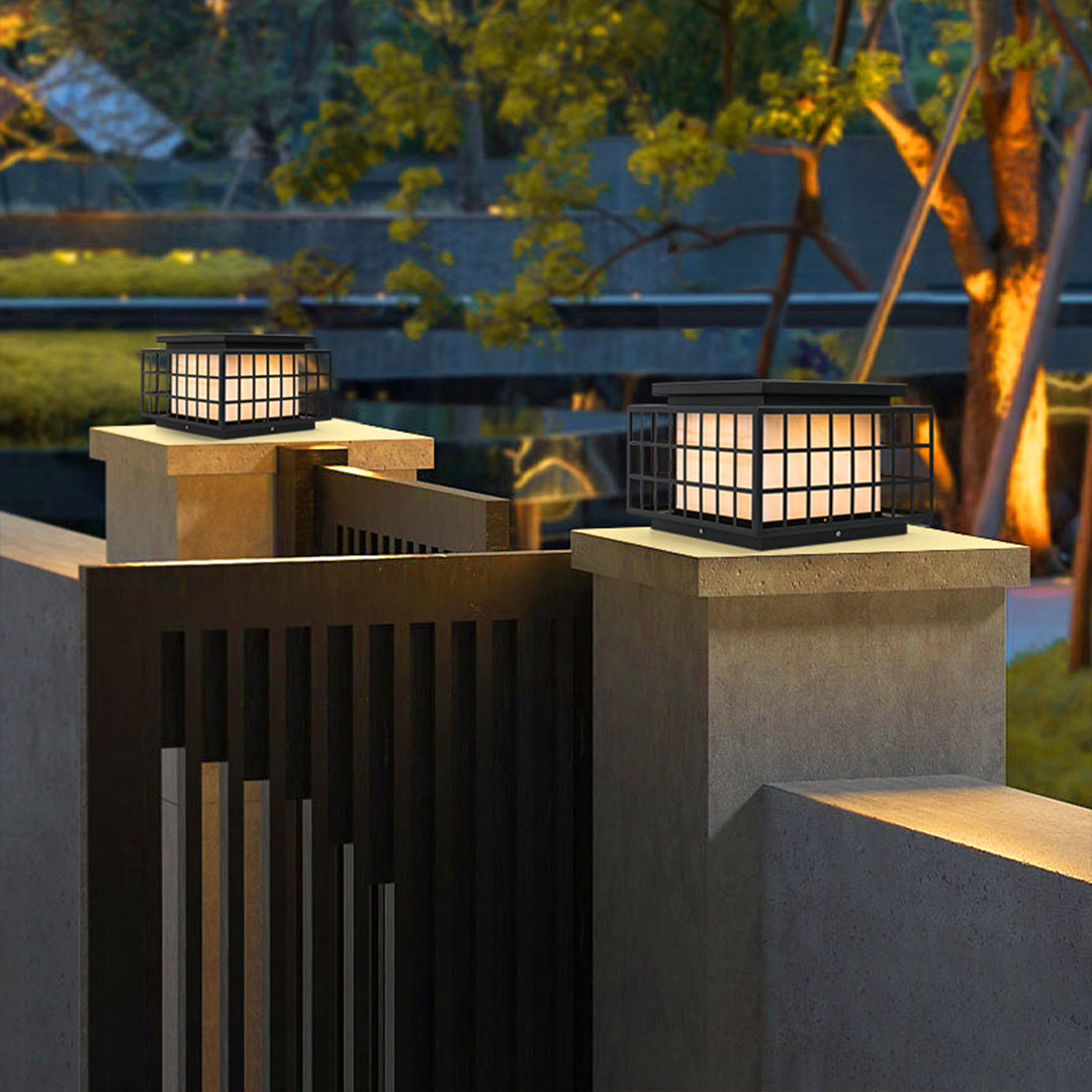 Stainless Steel Modern Pillar Lights