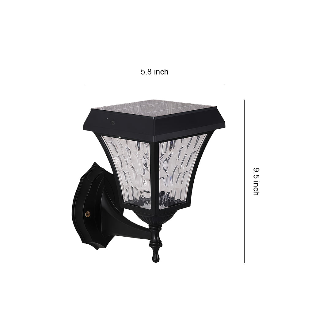 Solar Outdoor Sconce Lights Waterproof Garden Light