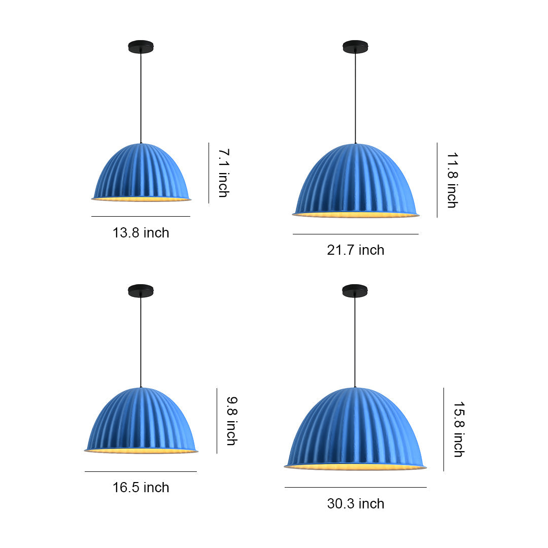 Gray Pendant Light Creative Pumpkin-Shaped Felt ceiling lights